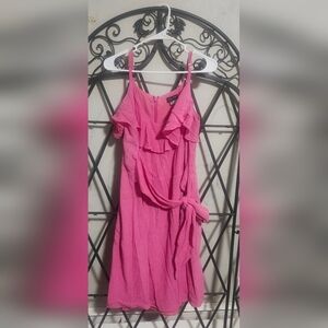 City Chic Cold Shoulder A-Line Dress